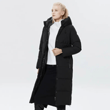 Women Winter Jacket - Hooded Women Long Cotton  Winter Parkas