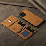 iPhone 13 Series 2-In-1 Detachable Magnetic Leather Case | iPhone 13 Series - Wallet Cover & Cards Holder