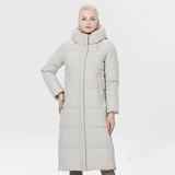 Women Winter Jacket - Hooded Women Long Cotton  Winter Parkas