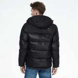 Men Winter Coat - Winter Sporty Windproof Jackets For Men with Removable Hat