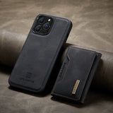 iPhone 14 Series 2-In-1 Detachable Magnetic Leather Case | iPhone 14 Series - Wallet Cover & Cards Holder