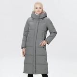 Women Winter Jacket - Hooded Women Long Cotton  Winter Parkas