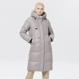 Women Winter Parkas - Windproof Zipper Winter Cotton Coat