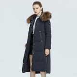 Women ICEbear Winter Jacket - Winter Women's Coat, Woman  Jacket With Fur Collar, Windproof and Warm Parkas