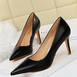 Women Yellow Heels Shoes For Office & Work