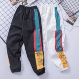 New Men's Hip Hop Streetwear Joggers - Gents Casual Cargo Pant Trouserswith High Street Elastic Waist