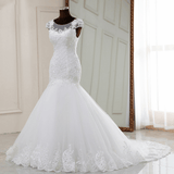 Wedding Dresses - Elegant Mermaid Wedding Dress, Marriage Dress