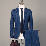 Men Suits - Men Blazers + Pants + Vest Sets | Men Fashion 3 Piece Business Suit