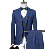 Men Suits - Men Blazers + Pants + Vest Sets | Men Fashion 3 Piece Business Suit