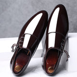 Men Formal Shoe - Men Formal Leather Luxury Groom Wedding Shoes