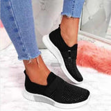 Women Sneakers - Women Summer Mesh Comfy Sock Shoes