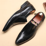 Men Office Shoe - Men Business/Wedding Shoes - Genuine Leather Shoe