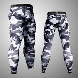 Men's Fitness Running Tights - Gym Training Pants, Camouflage Tracksuit Compression leggings