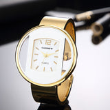 Women Watch - Gold Stainless Steel Women's Bracelet - Luxury Brand Ladies Jewelry Watch