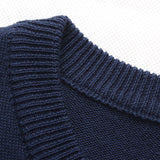 Men's Sweater - Casual O-Neck, Striped Slim Fit Knittwear, New Autumn Men's Sweater Pullover