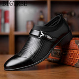 Men Office Shoe - Men Loafers Slip On Business Dress Shoes - Formal Men Shoes