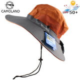Unisex Hats - Waterproof UPF 50+ Sun Hat - Bucket Summer Men & Women Fishing Boonie Hat
