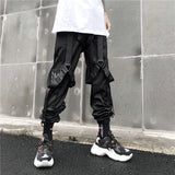 Hip Hop Cargo Pants for Men. Gents Jogger Sweatpants Overalls for Streetwear