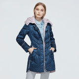 Winter Coat - Women Middle Length Winter Cotton Parka Jacket