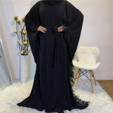 Women's Islamic Clothing Dresses Abayas For Women Caftan. Middle East Ladies Fashion Summer Abayas.