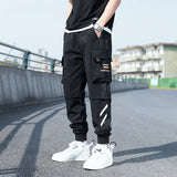 Classic Streetwear Men's Hip Hop Jogging Pants - Casual Gents Trousers with Big Size Loose Pockets