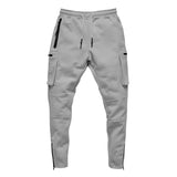 Casual Sweatpants - Streetwear Trousers with Multiple Zipper Pockets