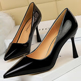 Women High Heel Shoes - Pointed Toe Women High Heels Stiletto Office Shoes