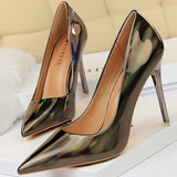 Women Pumps & Heels Shoes - Woman Pumps With Patent Leather