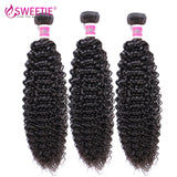 Indian Kinky Curly Hair Bundles, 100% Human Hair Weave, Deep Wave Jerry Curl Remy, Curly Hair Bundle Deals