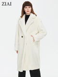 Women's Winter Coat - Women Teddy Winter Jacket, Plush Coat Faux Fur Female Outwear Oversize
