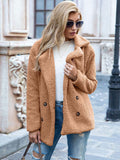 Women's Teddy Coat - Autumn/Winter Teddy Coat, Women Faux Fur Oversized Teddy Jacket