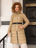 Women Winter Fashion - Women's Winter Long Parker Cotton Jacket Warm and Comfortable