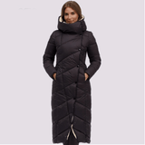 Women's Winter Coat - Women's Down Jacket Winter Parkas, Hooded Long Winter Jacket