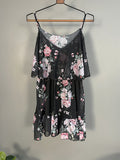 Maxi Dress - Woman Summer Print Floral Spaghetti Strap Off Shoulder Dress